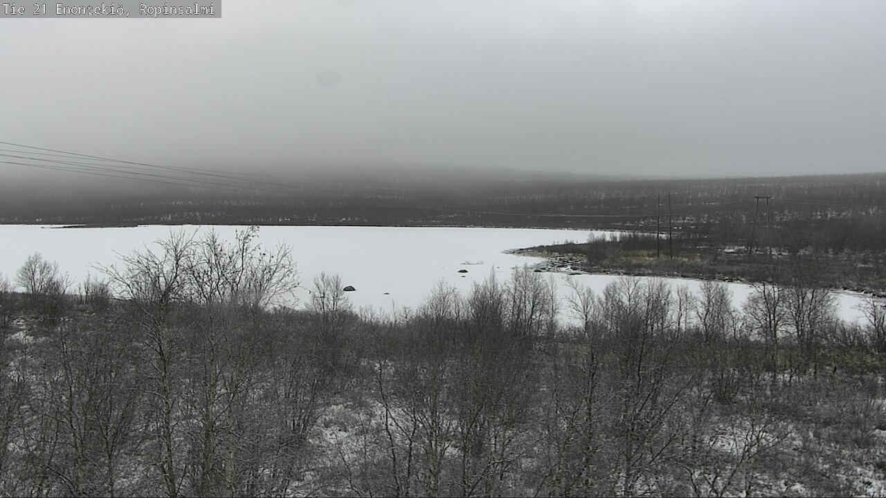 Kelikamerat Kuva Tie 21 Enontekiö, Ropinsalmi, Enontekiö, Lappi