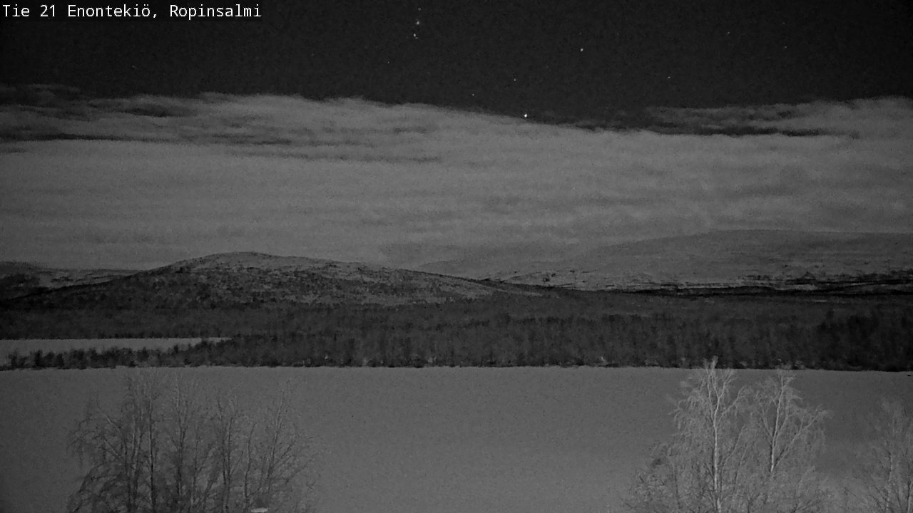 Kelikamerat Kuva Tie 21 Enontekiö, Ropinsalmi, Enontekiö, Lappi