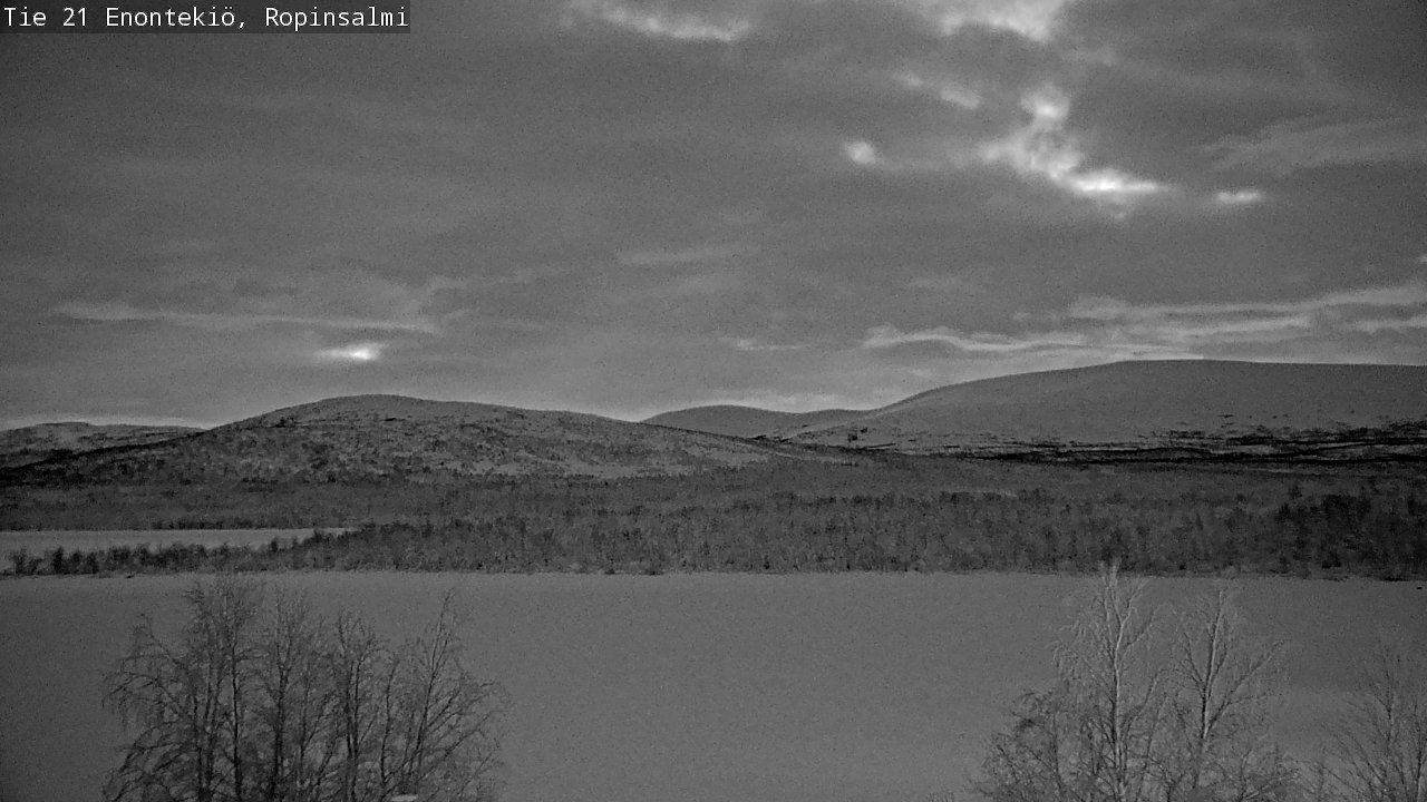 Kelikamerat Kuva Tie 21 Enontekiö, Ropinsalmi, Enontekiö, Lappi