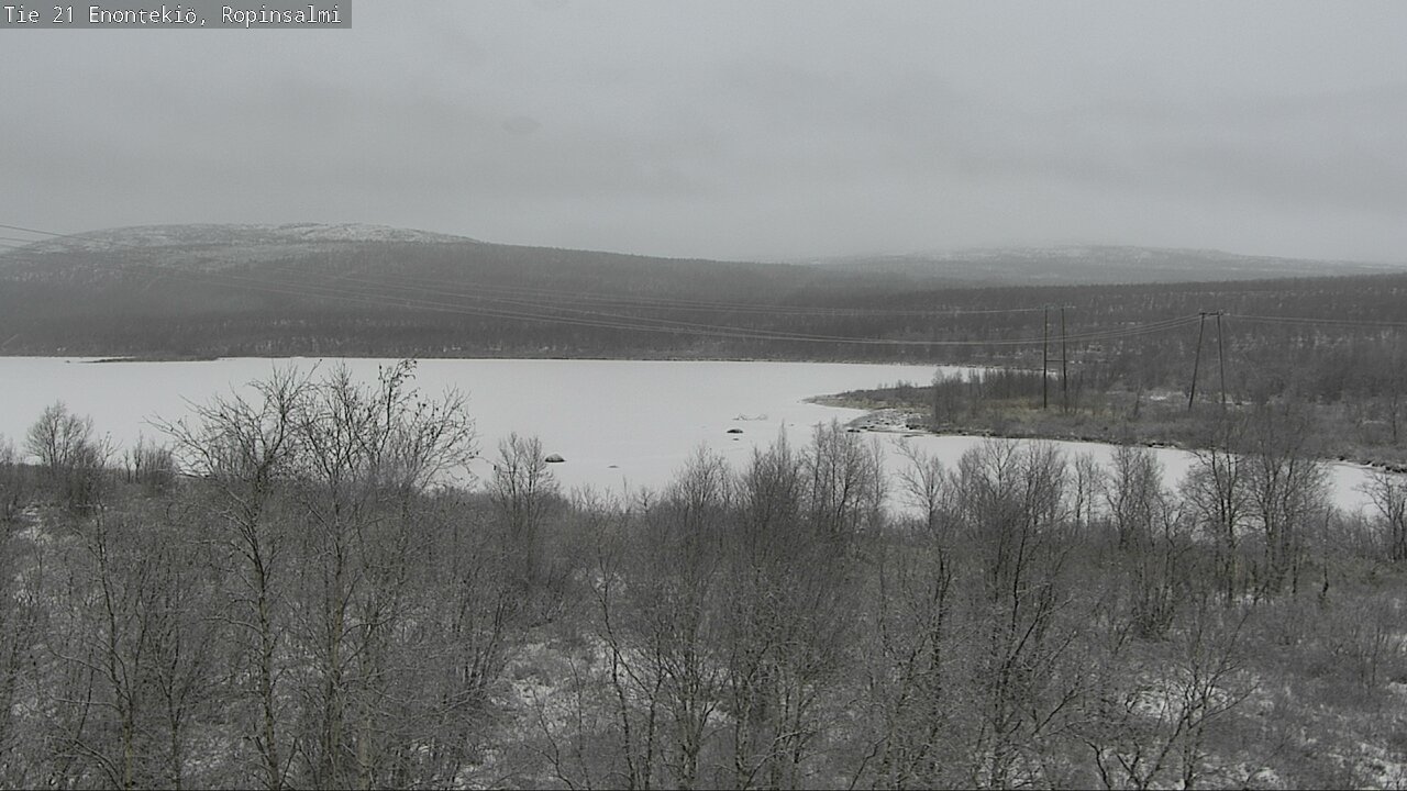 Kelikamerat Kuva Tie 21 Enontekiö, Ropinsalmi, Enontekiö, Lappi