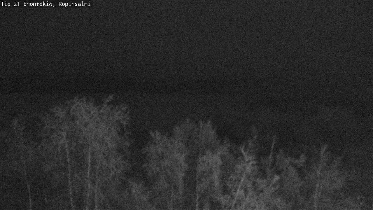 Weather Camera Image Väg 21 Enontekiö, Ropinsalmi, Enontekiö, Lappi