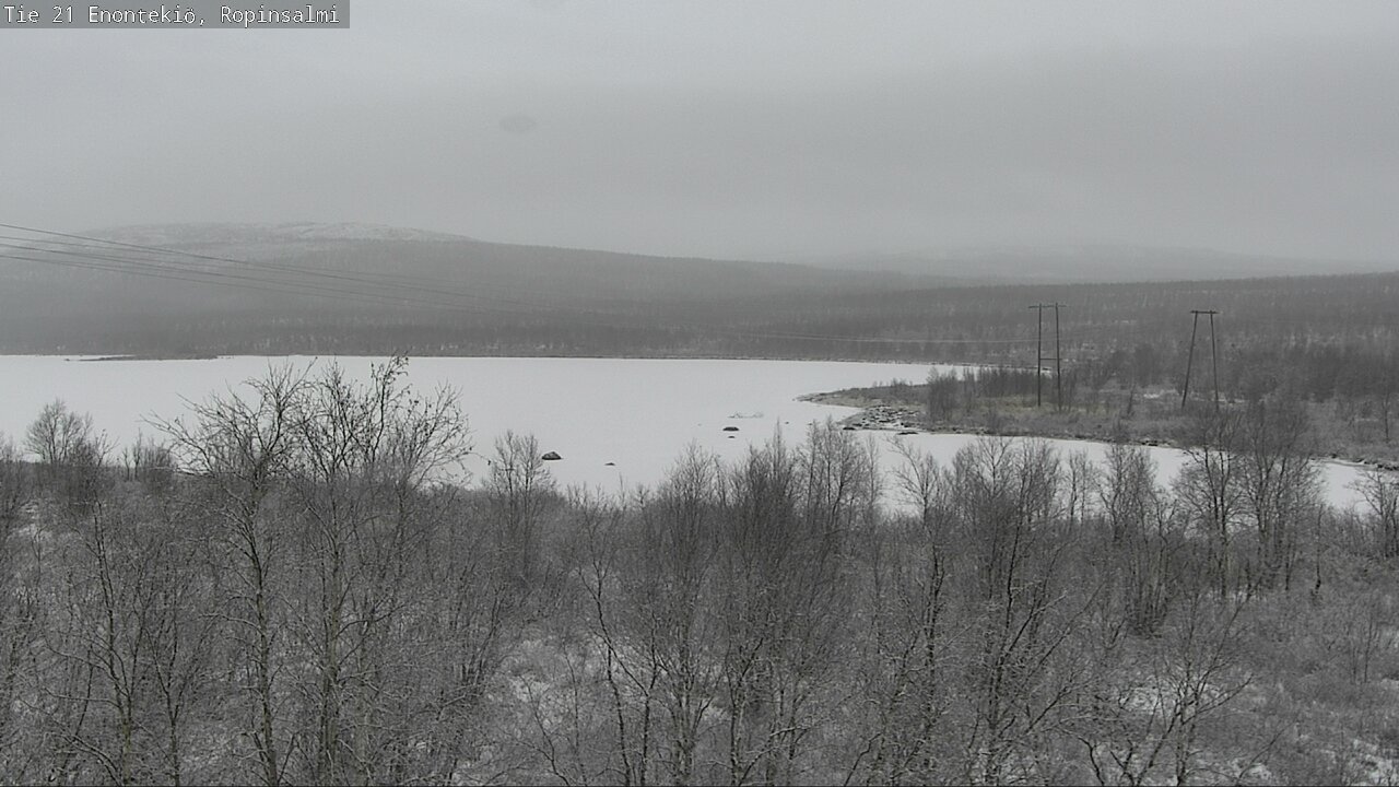 Kelikamerat Kuva Tie 21 Enontekiö, Ropinsalmi, Enontekiö, Lappi