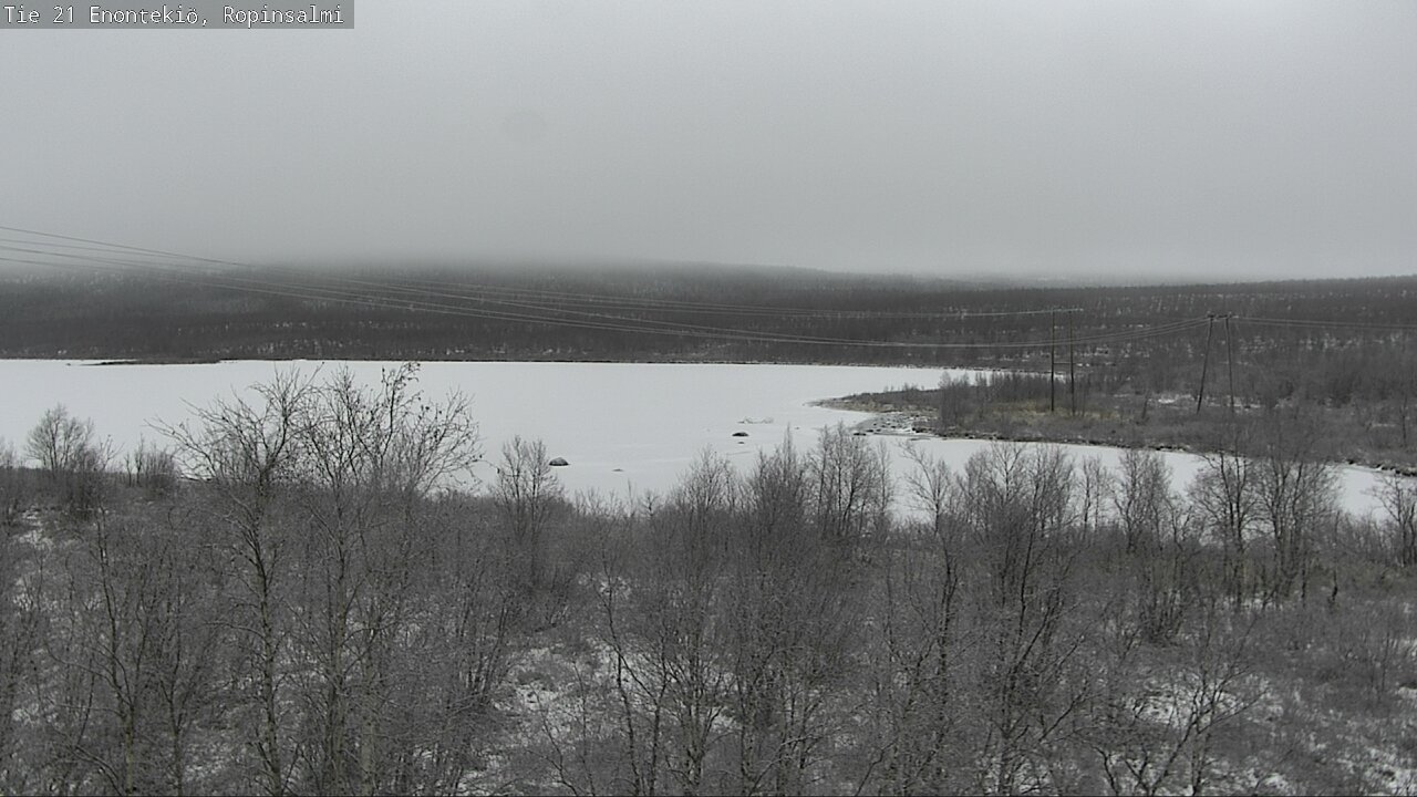 Kelikamerat Kuva Tie 21 Enontekiö, Ropinsalmi, Enontekiö, Lappi
