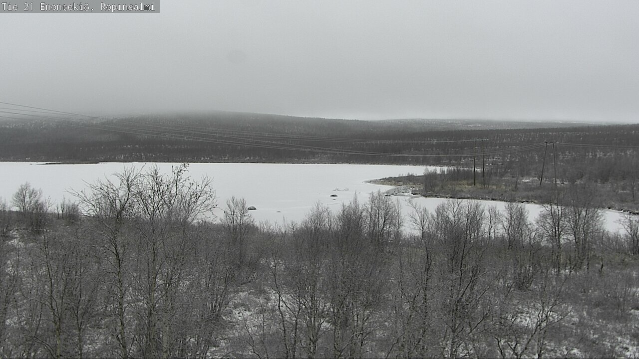 Kelikamerat Kuva Tie 21 Enontekiö, Ropinsalmi, Enontekiö, Lappi