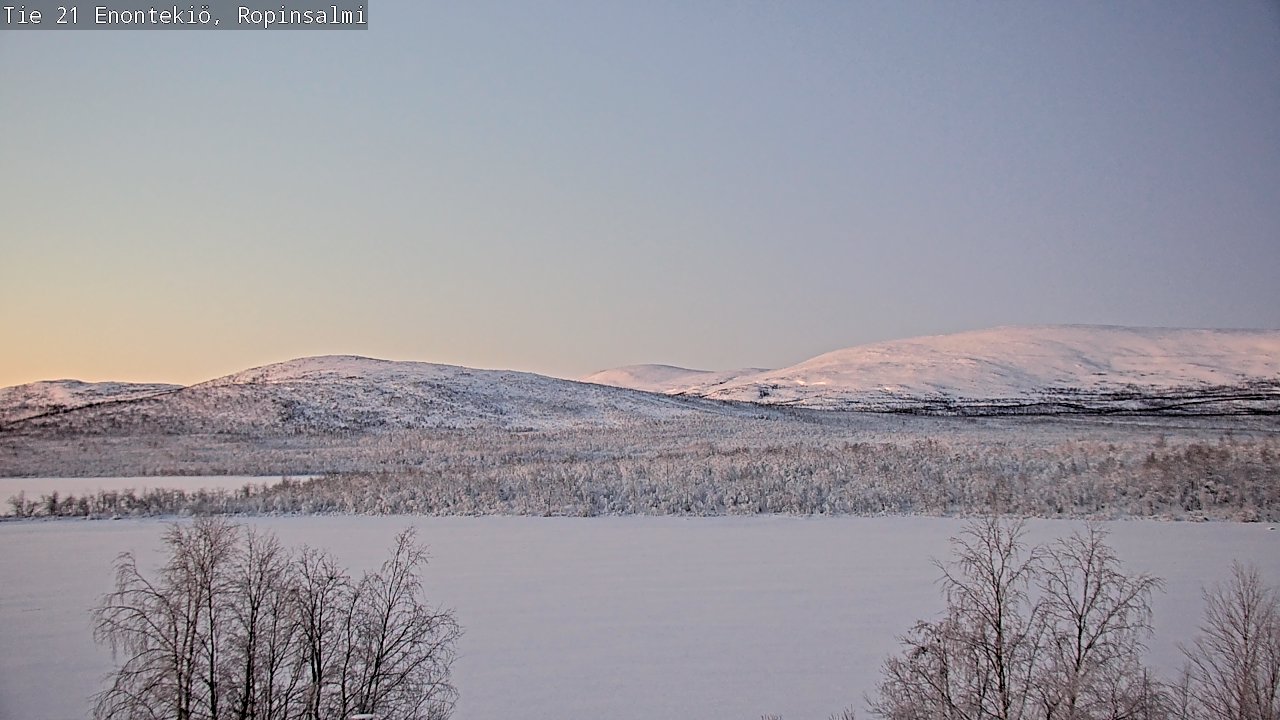 Kelikamerat Kuva Tie 21 Enontekiö, Ropinsalmi, Enontekiö, Lappi