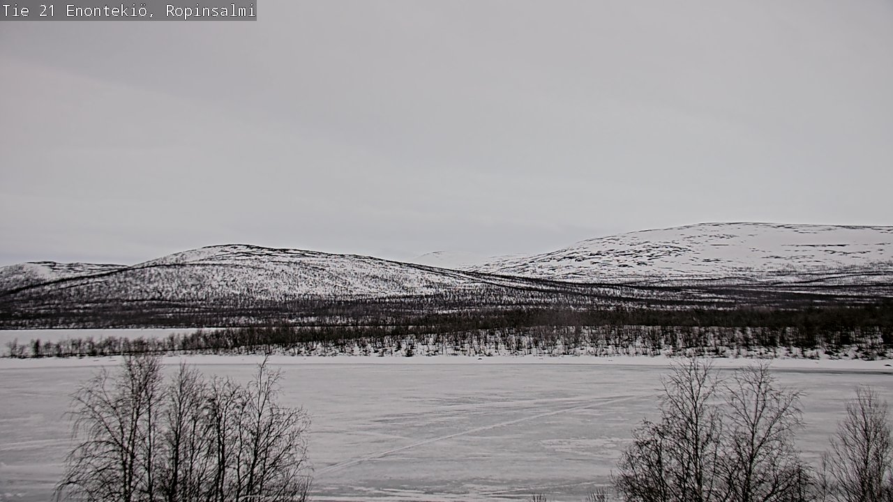 Kelikamerat Kuva Tie 21 Enontekiö, Ropinsalmi, Enontekiö, Lappi