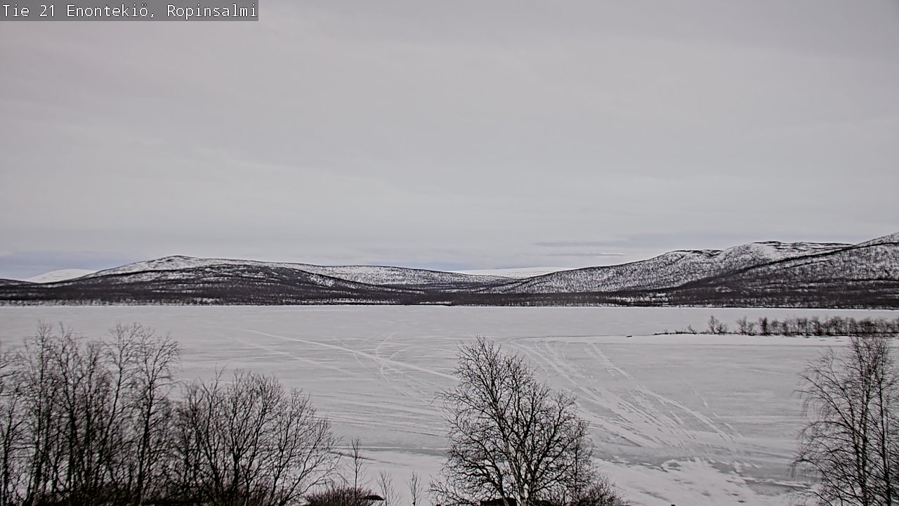 Kelikamerat Kuva Tie 21 Enontekiö, Ropinsalmi, Enontekiö, Lappi