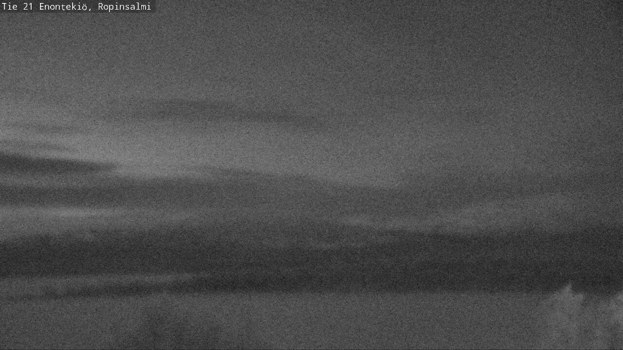 Weather Camera Image Road 21 Enontekiö, Ropinsalmi, Enontekiö, Lappi