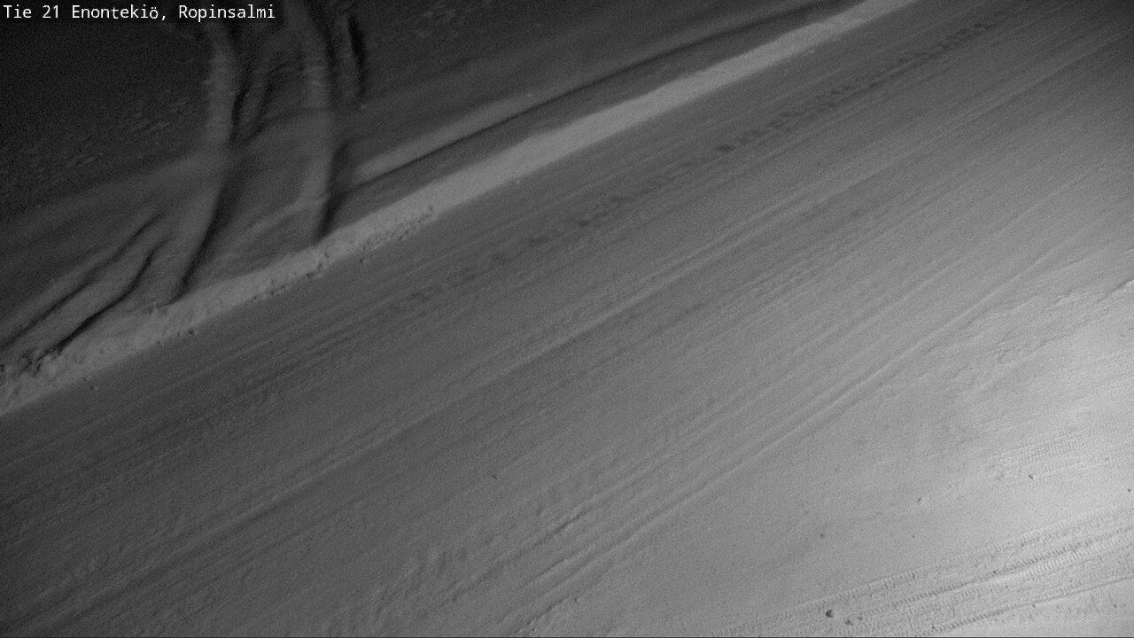 Weather Camera Image Väg 21 Enontekiö, Ropinsalmi, Enontekiö, Lappi
