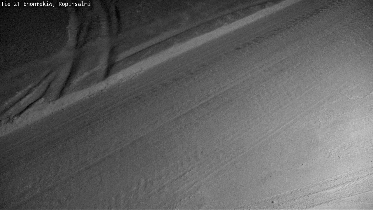 Weather Camera Image Väg 21 Enontekiö, Ropinsalmi, Enontekiö, Lappi