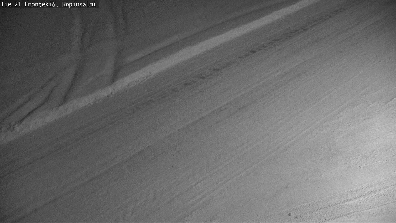 Weather Camera Image Väg 21 Enontekiö, Ropinsalmi, Enontekiö, Lappi