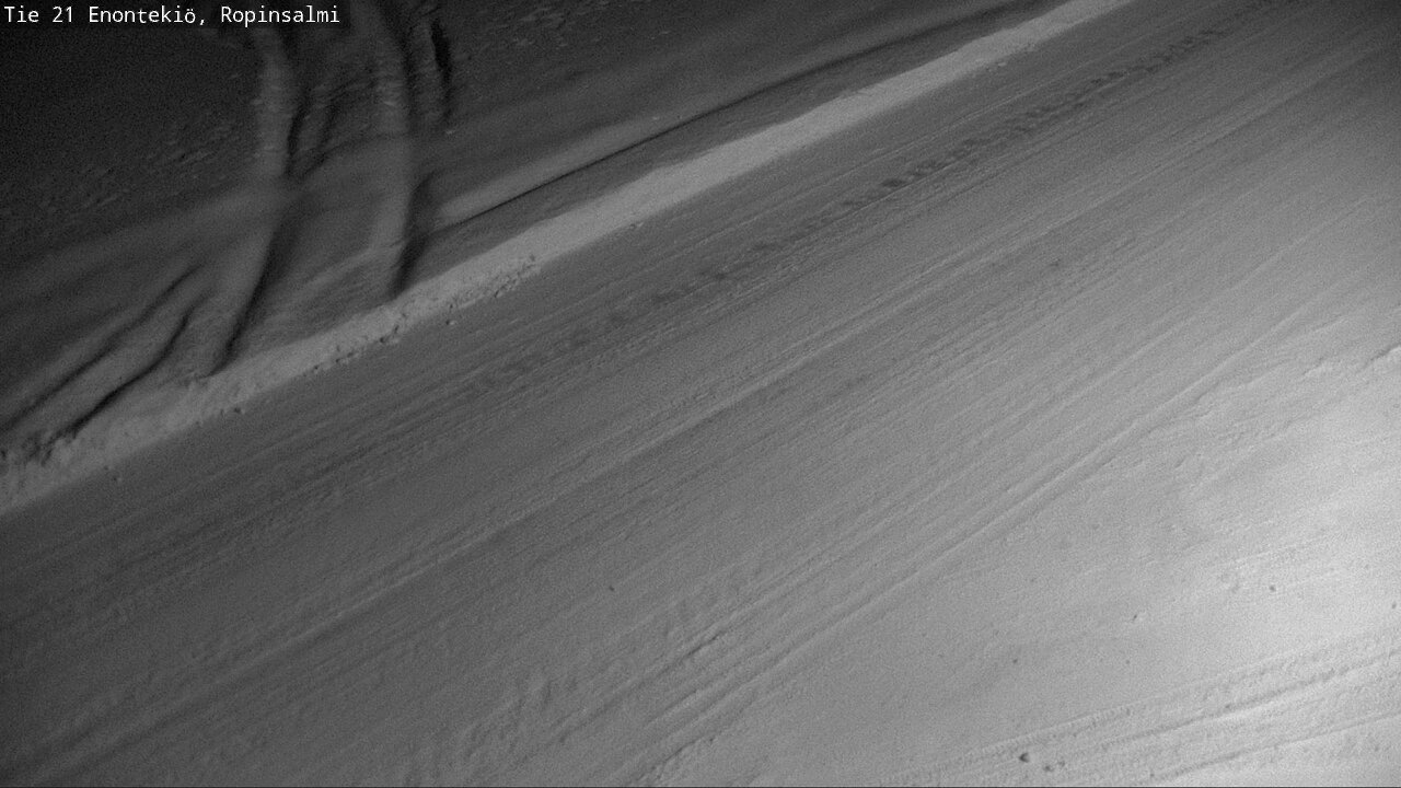 Weather Camera Image Väg 21 Enontekiö, Ropinsalmi, Enontekiö, Lappi
