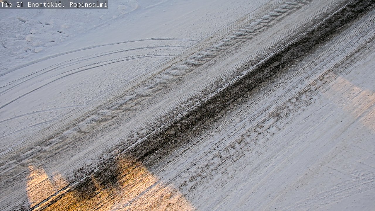 Kelikamerat Kuva Tie 21 Enontekiö, Ropinsalmi, Enontekiö, Lappi