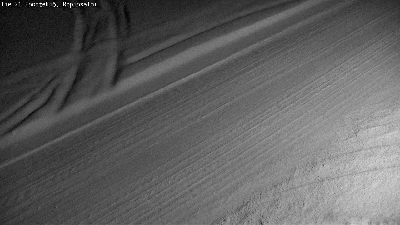 Weather Camera Image Väg 21 Enontekiö, Ropinsalmi, Enontekiö, Lappi