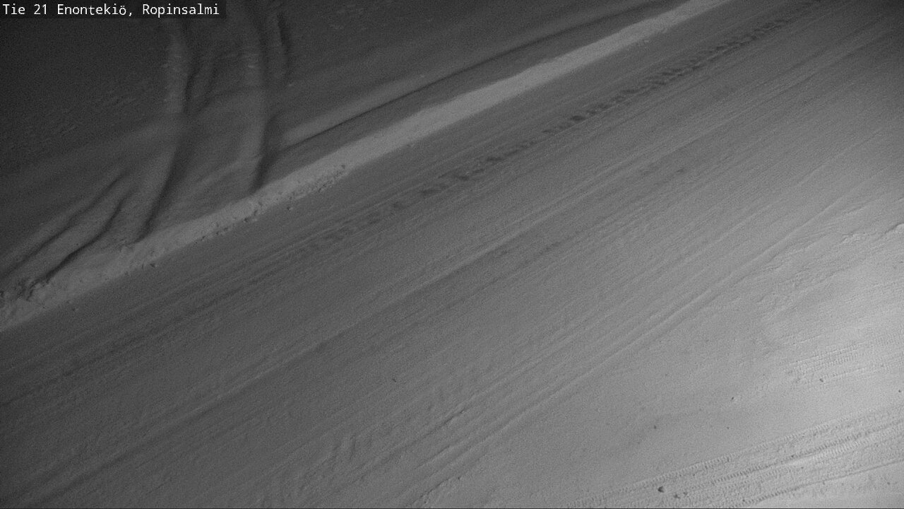 Weather Camera Image Väg 21 Enontekiö, Ropinsalmi, Enontekiö, Lappi