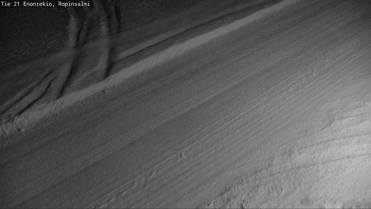 Weather Camera Image Väg 21 Enontekiö, Ropinsalmi, Enontekiö, Lappi