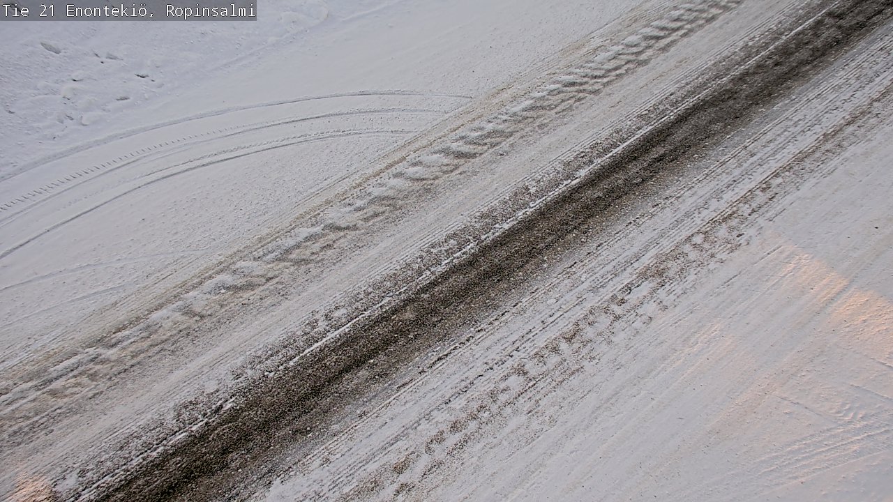 Kelikamerat Kuva Tie 21 Enontekiö, Ropinsalmi, Enontekiö, Lappi
