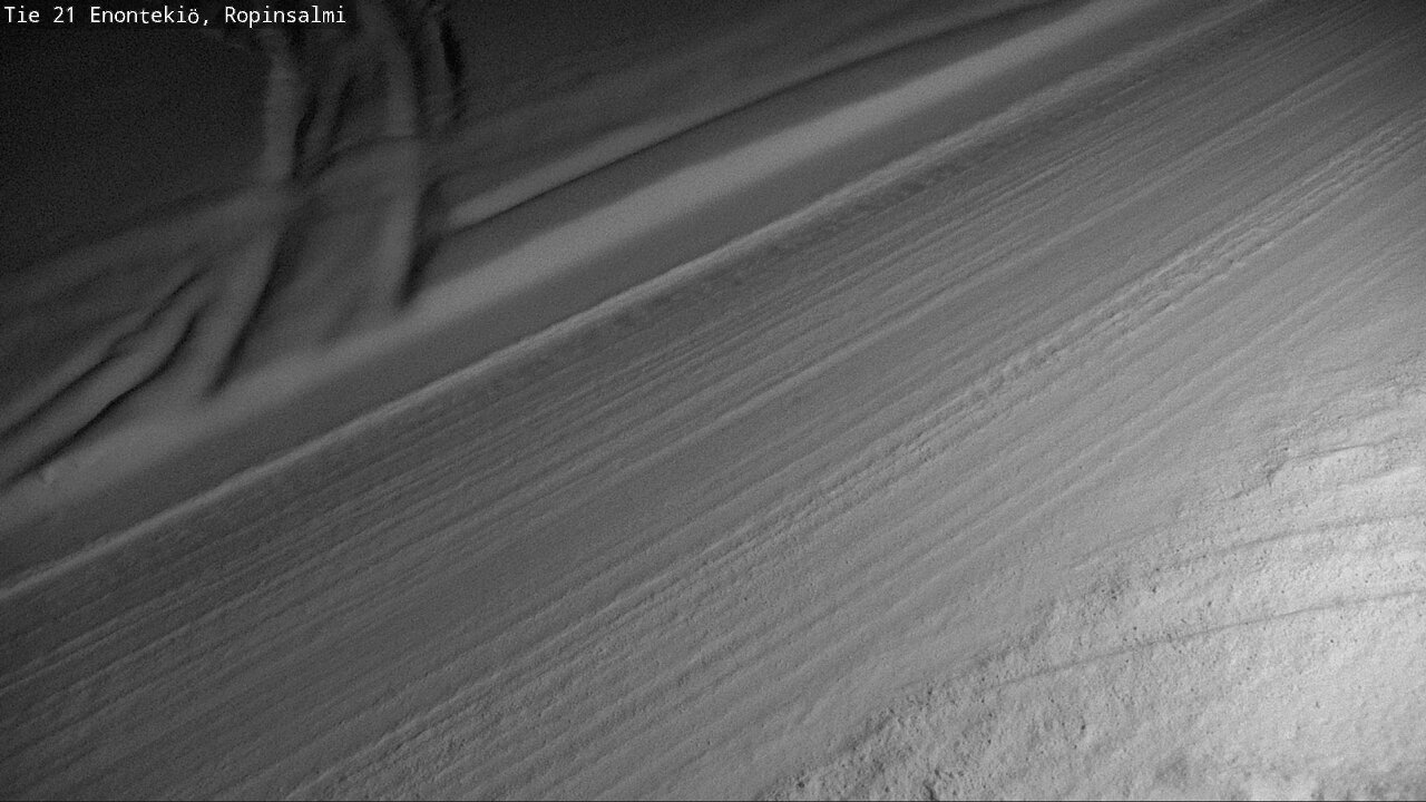 Weather Camera Image Väg 21 Enontekiö, Ropinsalmi, Enontekiö, Lappi
