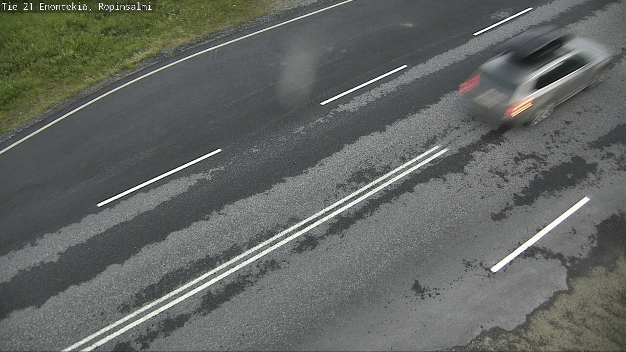 Weather Camera Image Väg 21 Enontekiö, Ropinsalmi, Enontekiö, Lappi
