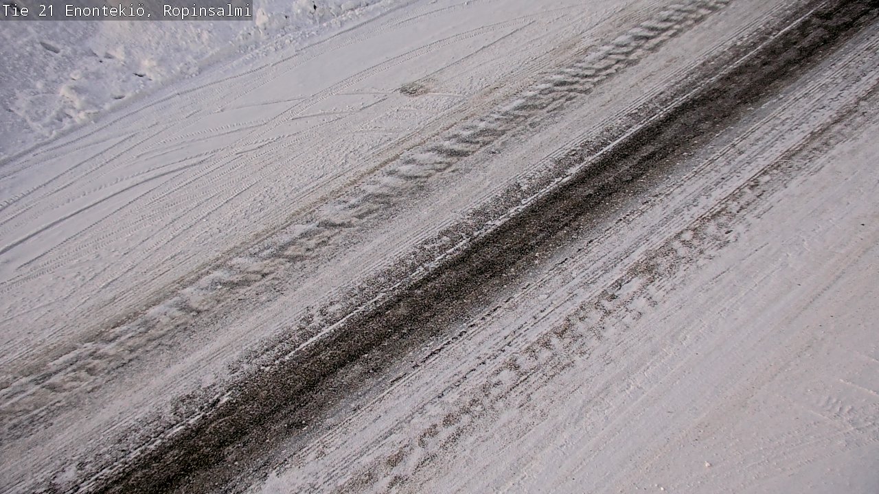 Kelikamerat Kuva Tie 21 Enontekiö, Ropinsalmi, Enontekiö, Lappi