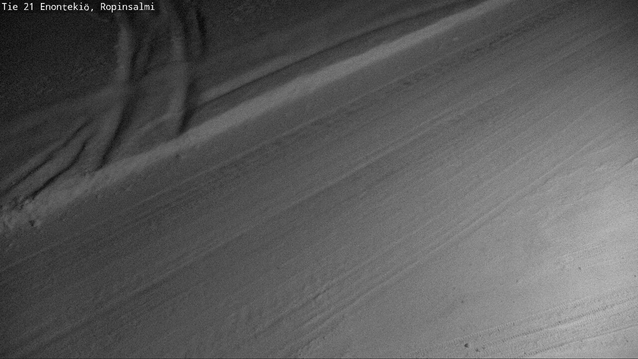 Weather Camera Image Väg 21 Enontekiö, Ropinsalmi, Enontekiö, Lappi