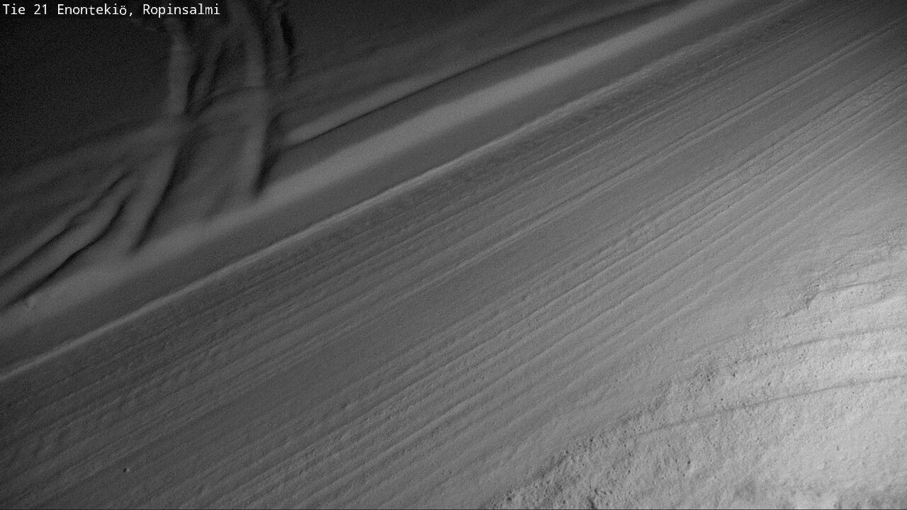Weather Camera Image Väg 21 Enontekiö, Ropinsalmi, Enontekiö, Lappi
