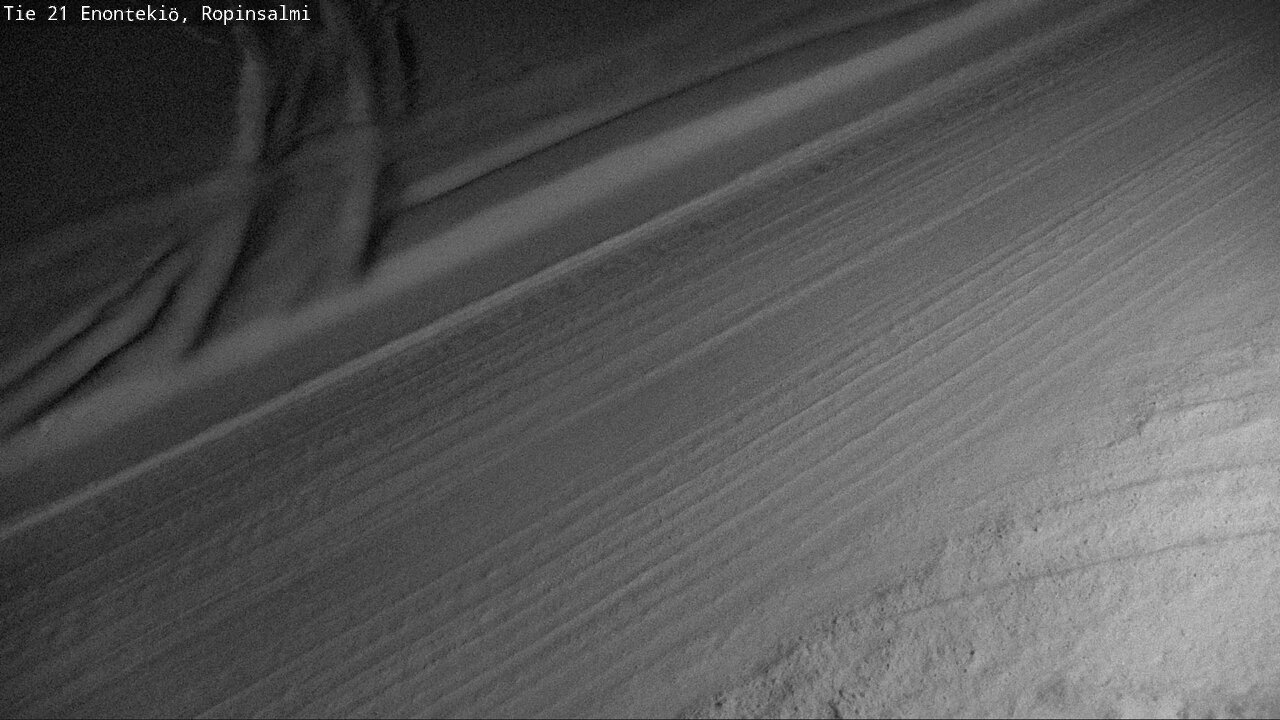 Weather Camera Image Väg 21 Enontekiö, Ropinsalmi, Enontekiö, Lappi