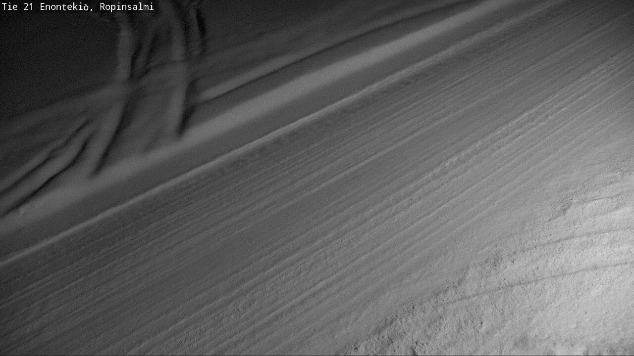 Weather Camera Image Väg 21 Enontekiö, Ropinsalmi, Enontekiö, Lappi