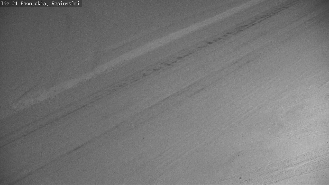 Weather Camera Image Väg 21 Enontekiö, Ropinsalmi, Enontekiö, Lappi