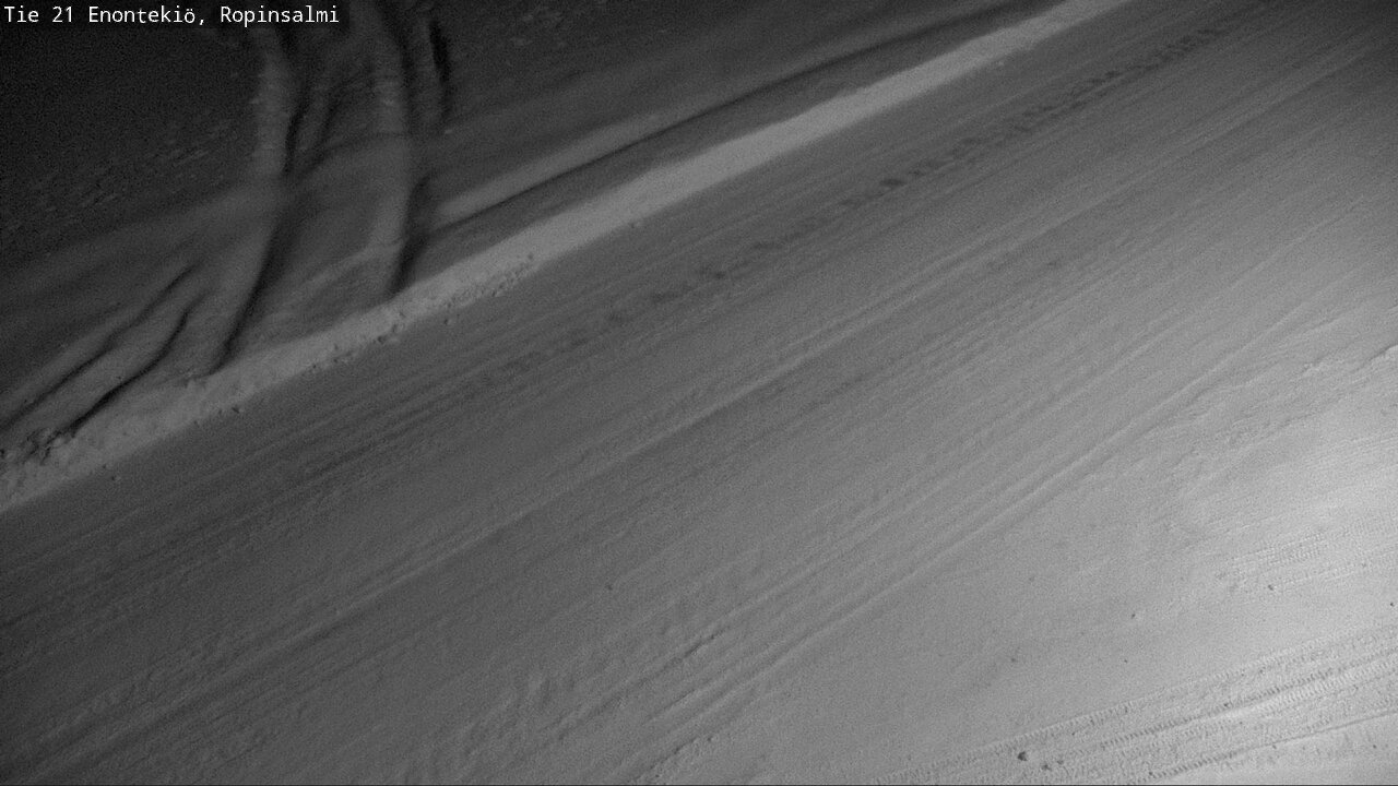 Weather Camera Image Väg 21 Enontekiö, Ropinsalmi, Enontekiö, Lappi