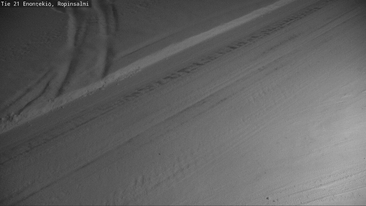 Weather Camera Image Väg 21 Enontekiö, Ropinsalmi, Enontekiö, Lappi