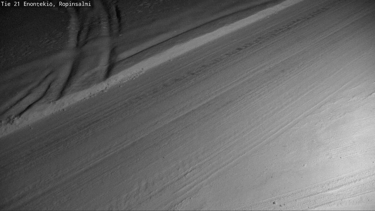 Weather Camera Image Väg 21 Enontekiö, Ropinsalmi, Enontekiö, Lappi