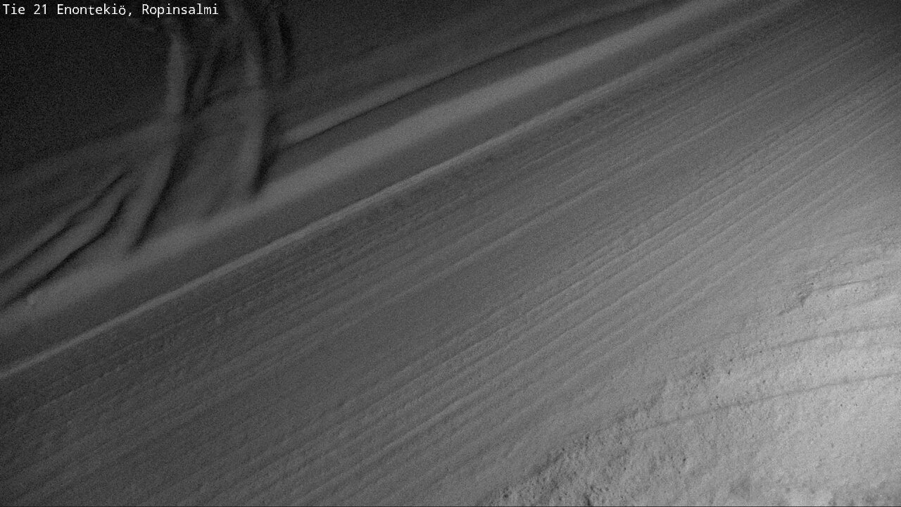 Weather Camera Image Väg 21 Enontekiö, Ropinsalmi, Enontekiö, Lappi