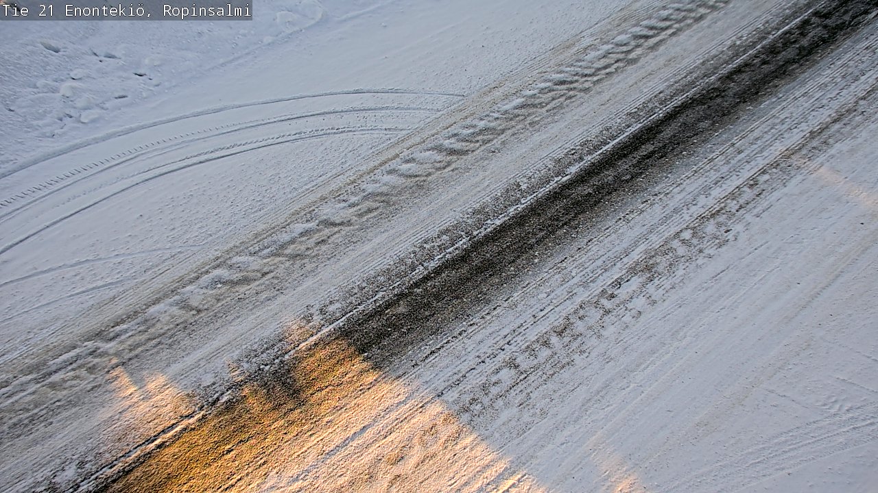 Kelikamerat Kuva Tie 21 Enontekiö, Ropinsalmi, Enontekiö, Lappi