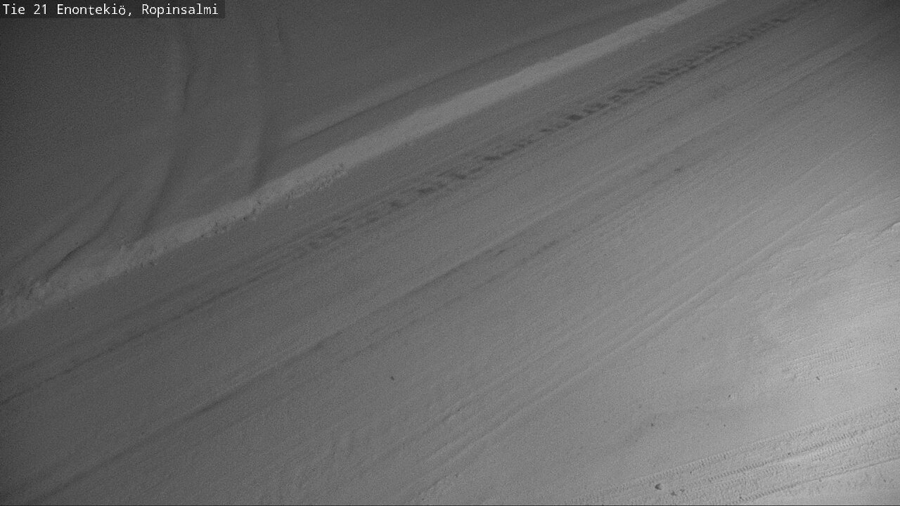 Weather Camera Image Väg 21 Enontekiö, Ropinsalmi, Enontekiö, Lappi