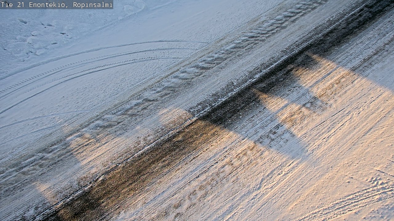 Kelikamerat Kuva Tie 21 Enontekiö, Ropinsalmi, Enontekiö, Lappi