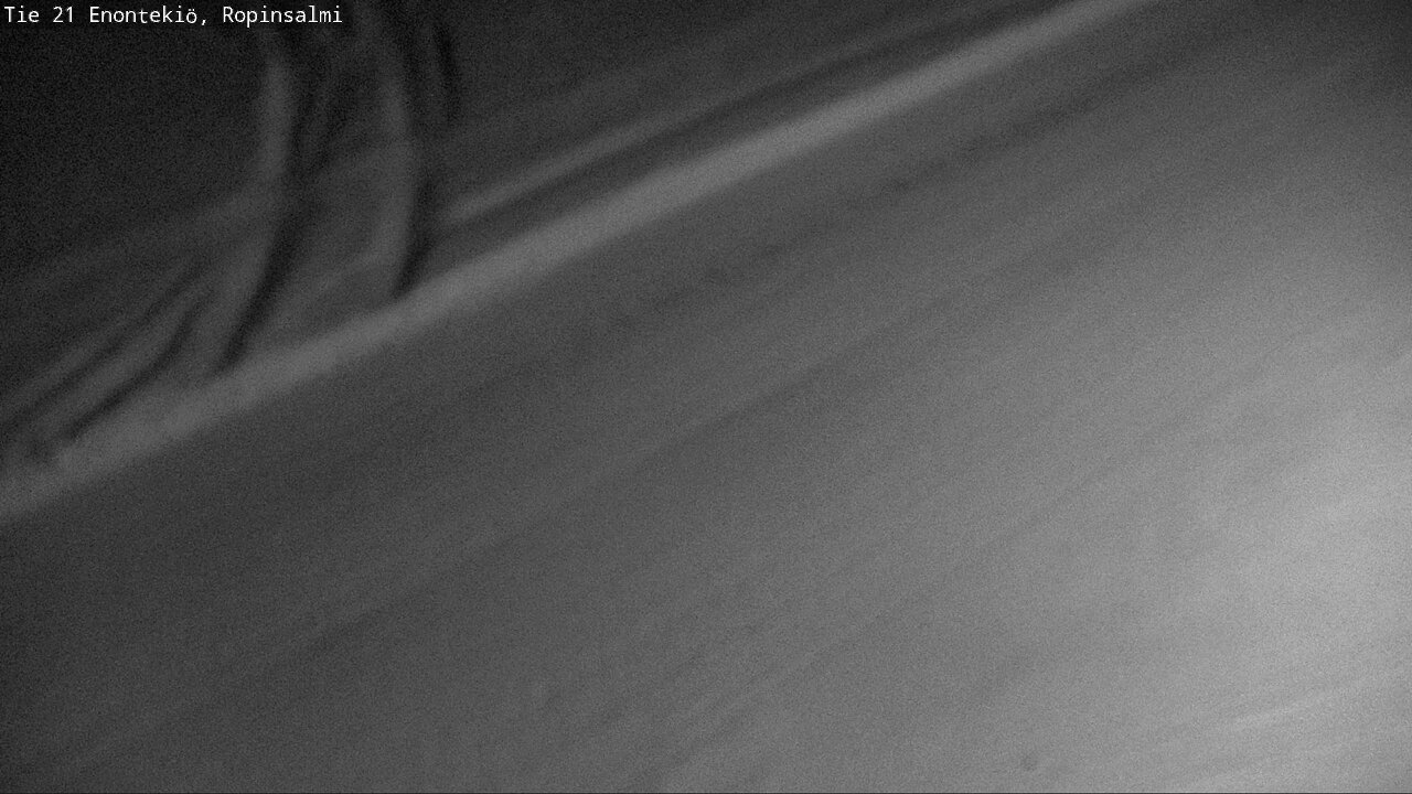 Weather Camera Image Väg 21 Enontekiö, Ropinsalmi, Enontekiö, Lappi
