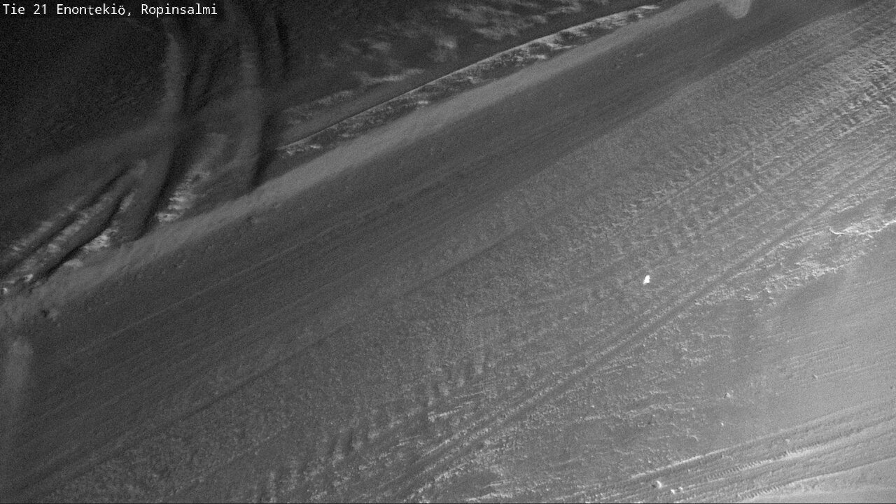 Weather Camera Image Väg 21 Enontekiö, Ropinsalmi, Enontekiö, Lappi