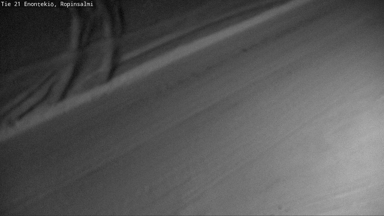 Weather Camera Image Väg 21 Enontekiö, Ropinsalmi, Enontekiö, Lappi