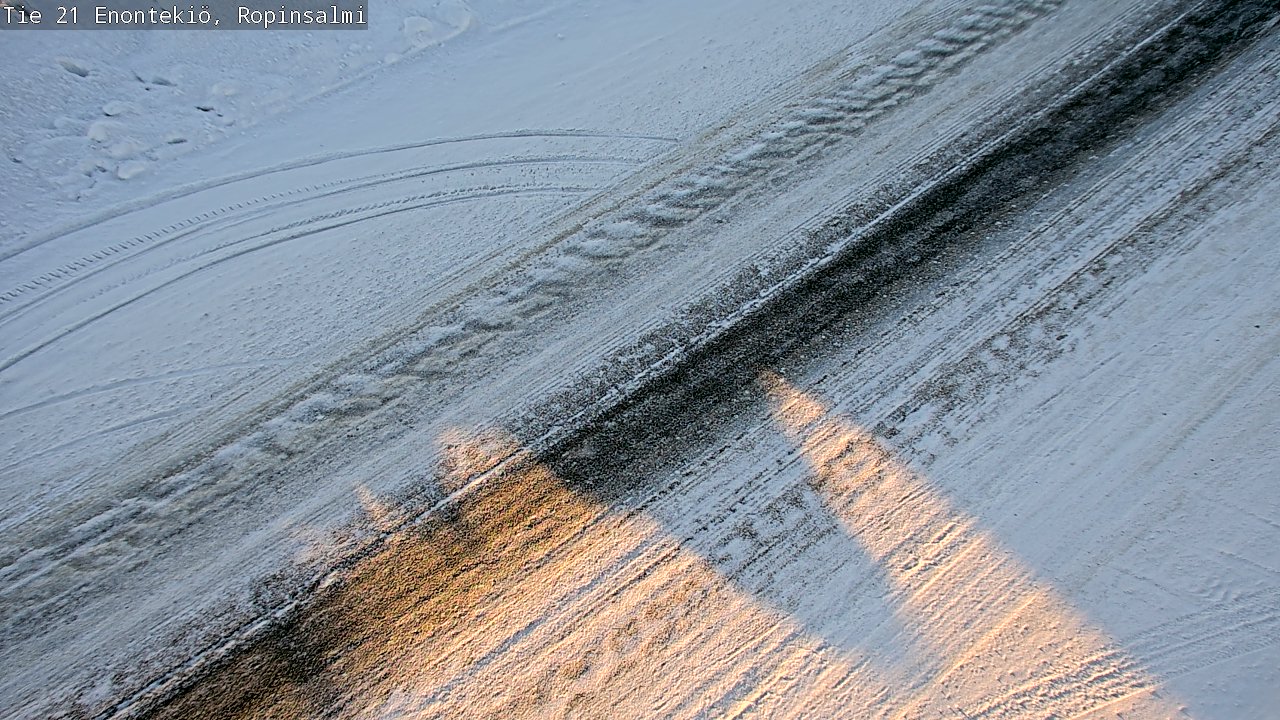 Kelikamerat Kuva Tie 21 Enontekiö, Ropinsalmi, Enontekiö, Lappi
