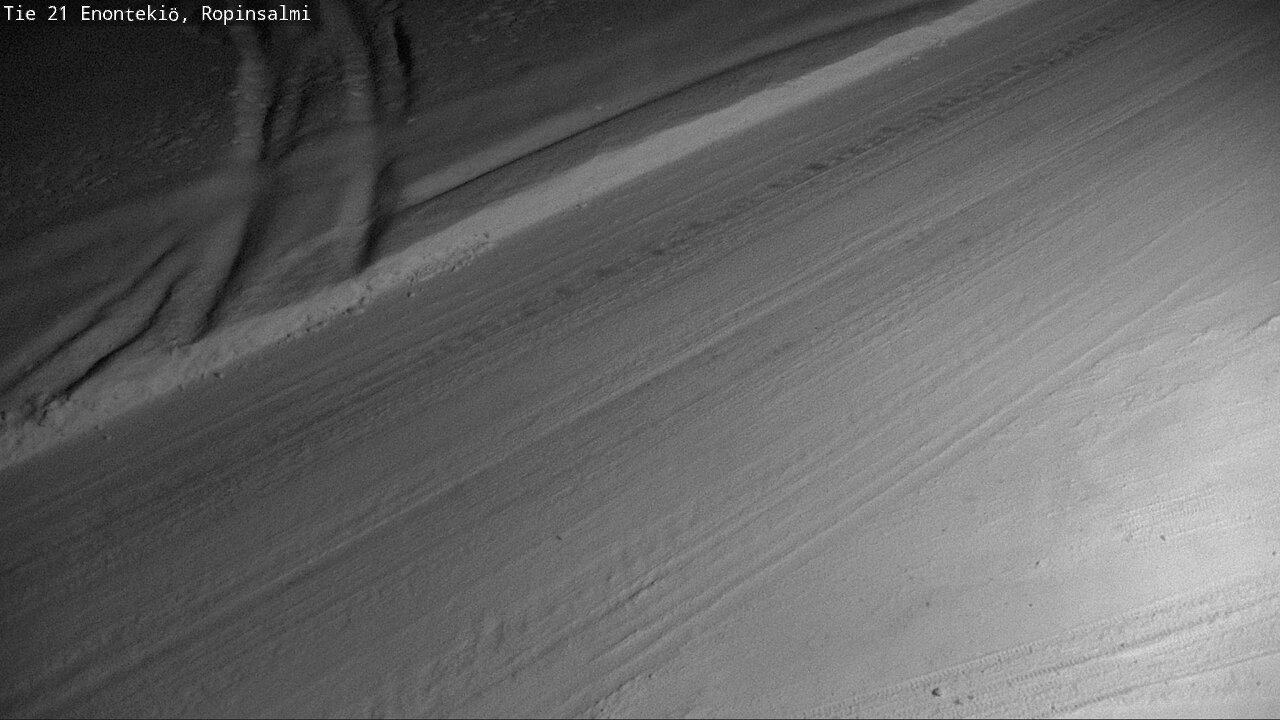 Weather Camera Image Väg 21 Enontekiö, Ropinsalmi, Enontekiö, Lappi
