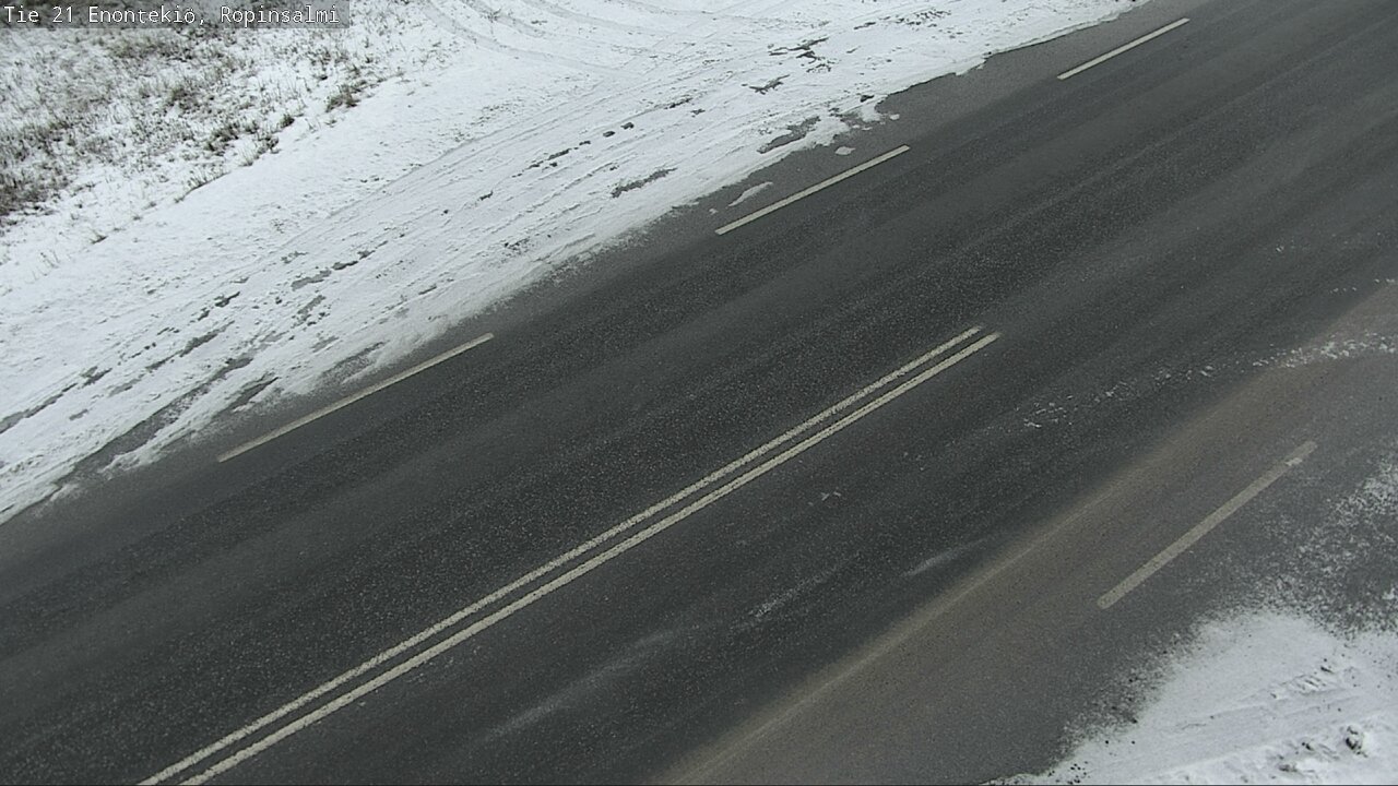 Kelikamerat Kuva Tie 21 Enontekiö, Ropinsalmi, Enontekiö, Lappi