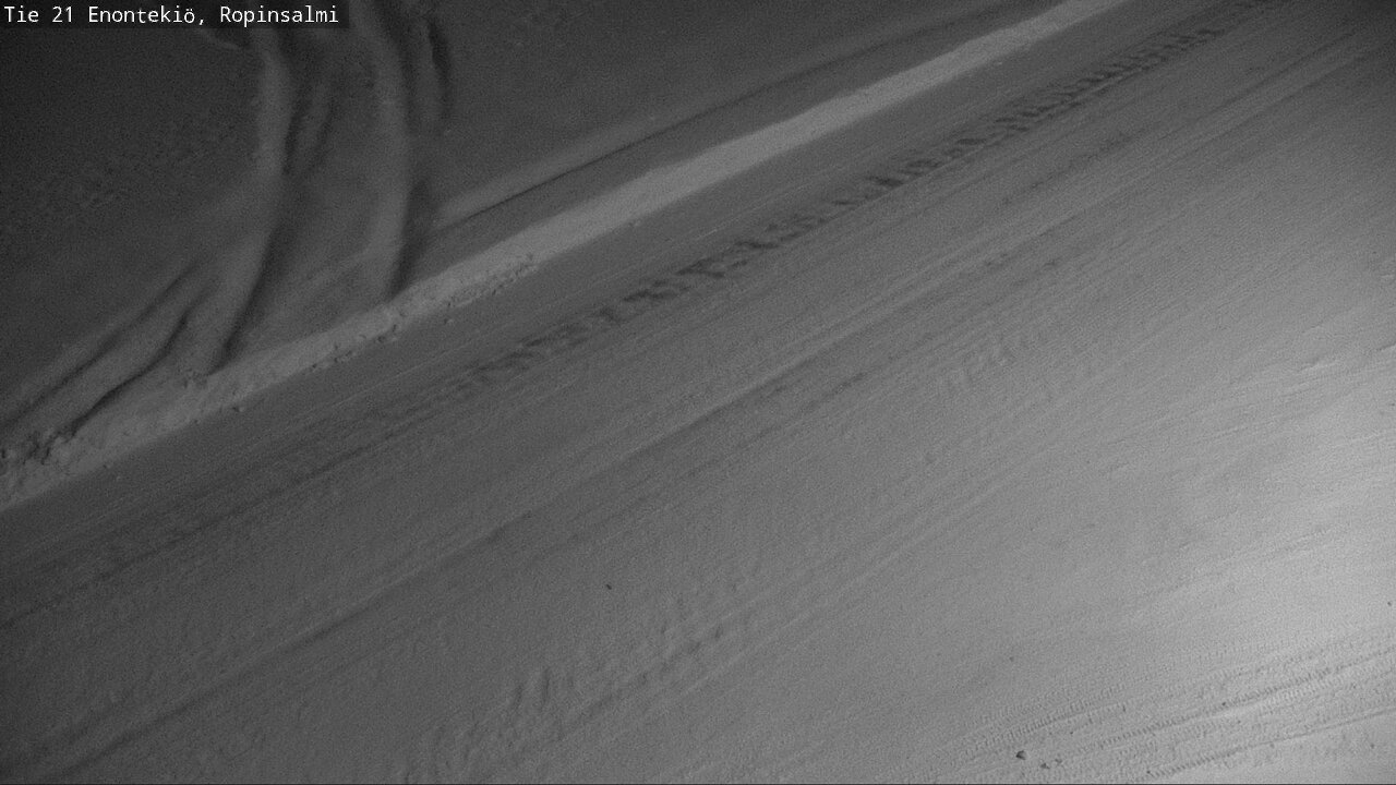 Weather Camera Image Väg 21 Enontekiö, Ropinsalmi, Enontekiö, Lappi