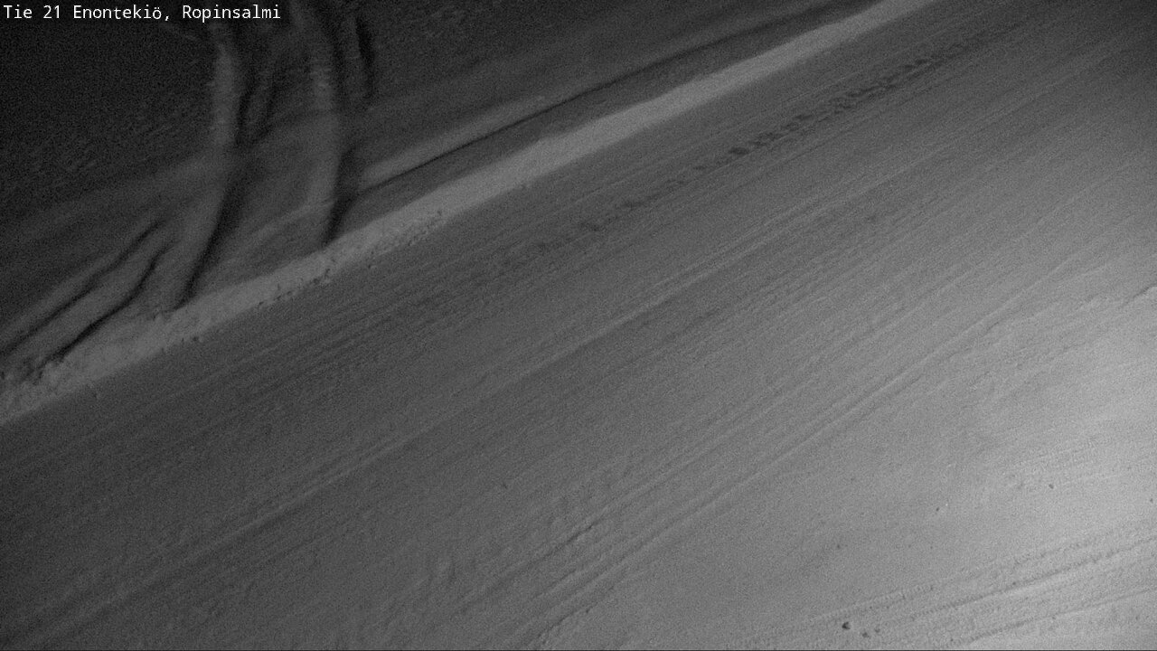Weather Camera Image Väg 21 Enontekiö, Ropinsalmi, Enontekiö, Lappi