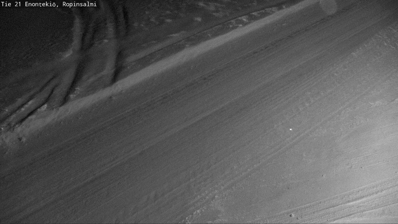 Weather Camera Image Väg 21 Enontekiö, Ropinsalmi, Enontekiö, Lappi
