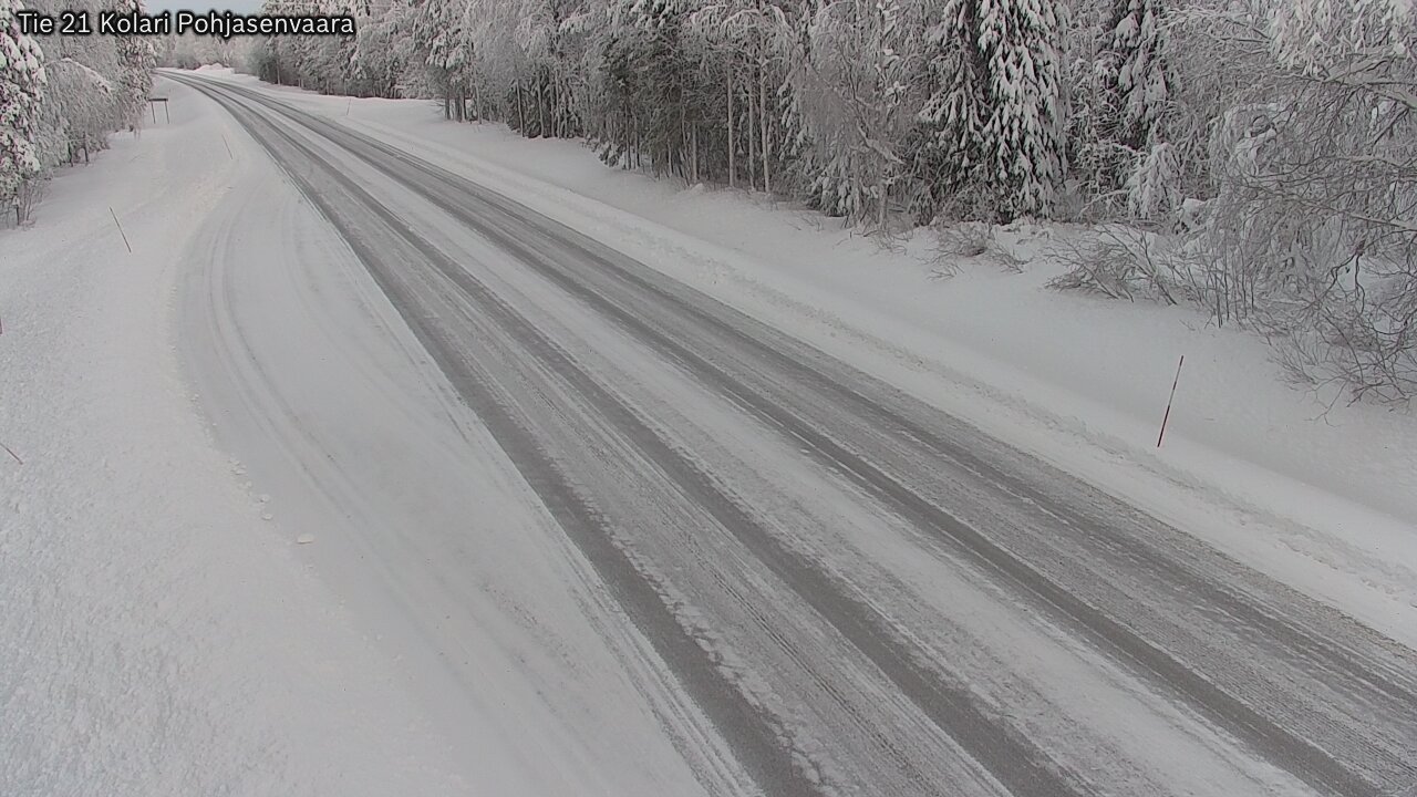 Weather Camera Image Road 21 Kolari, Pohjasenvaara, Kolari, Lappi