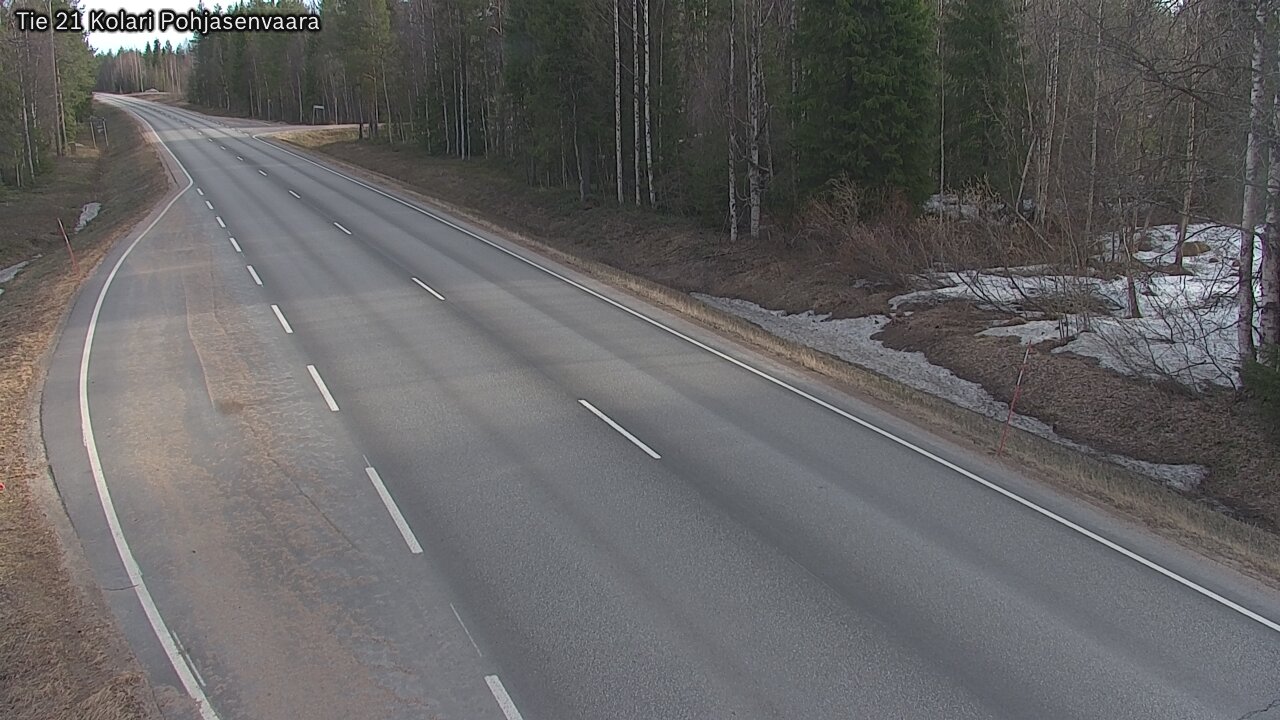 Weather Camera Image Road 21 Kolari, Pohjasenvaara, Kolari, Lappi