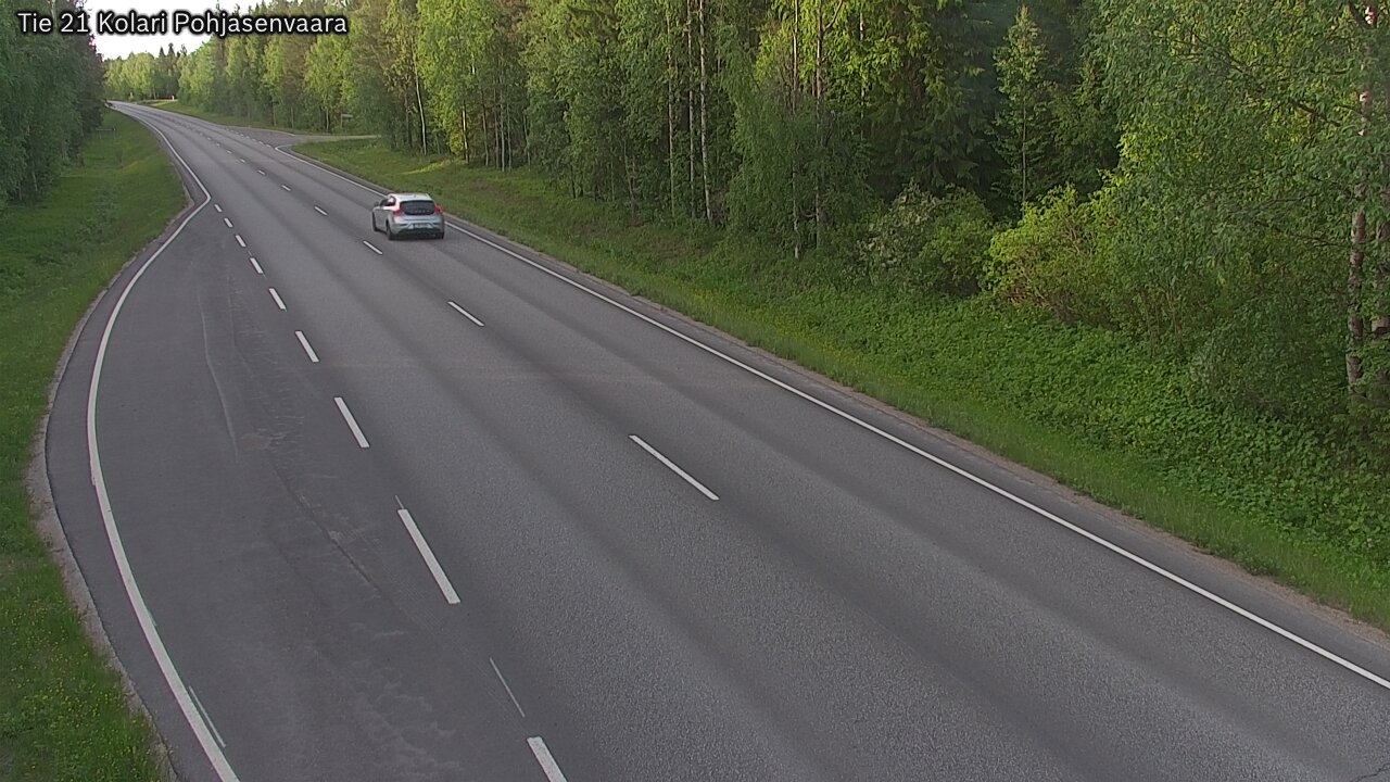 Weather Camera Image Road 21 Kolari, Pohjasenvaara, Kolari, Lappi