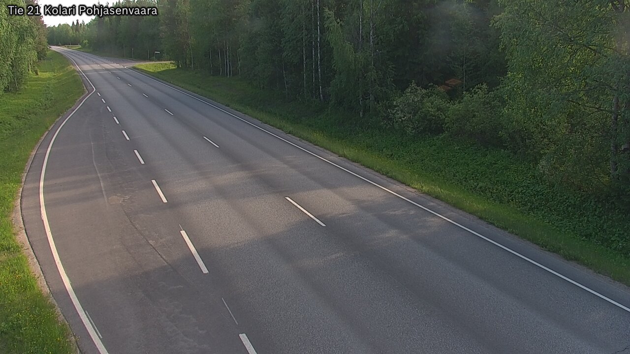 Weather Camera Image Road 21 Kolari, Pohjasenvaara, Kolari, Lappi