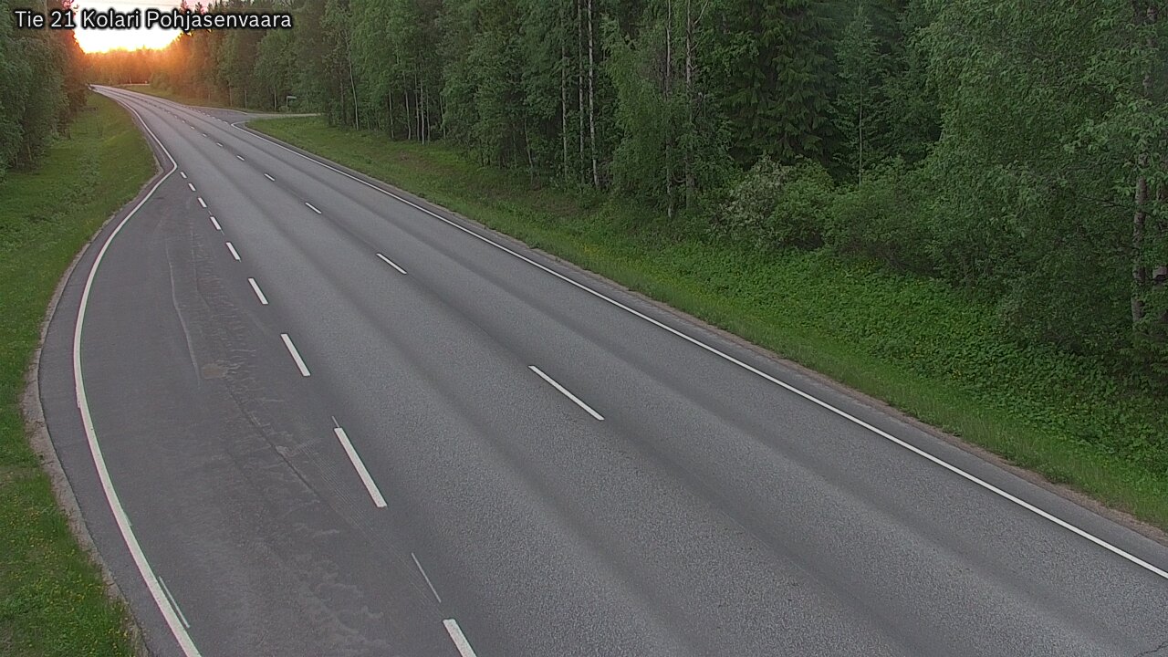 Kelikamerat Kuva Tie 21 Kolari, Pohjasenvaara, Kolari, Lappi